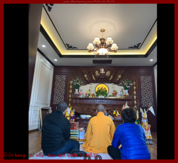 Bàn thờ án gian thờ Phật